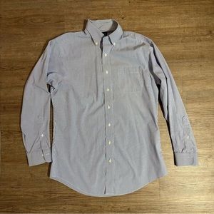 Jos. A. Bank Light Blue Stripped Dress Shirt | 16-34